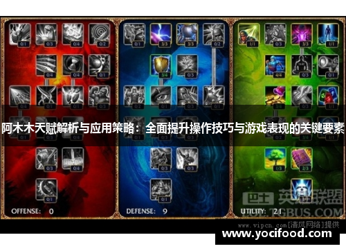 阿木木天赋解析与应用策略:全面提升操作技巧与游戏表现的关键要素 阿木木天赋解析与应用策略:全面提升操作技巧与游戏表现的关键要素