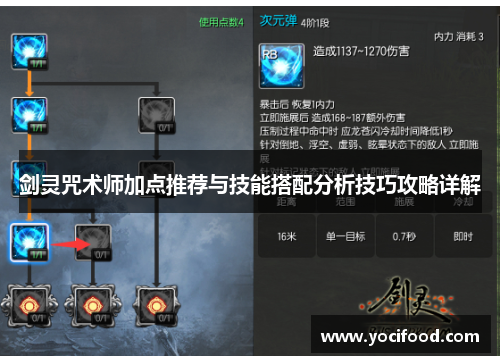 剑灵咒术师加点推荐与技能搭配分析技巧攻略详解 剑灵咒术师加点推荐与技能搭配分析技巧攻略详解